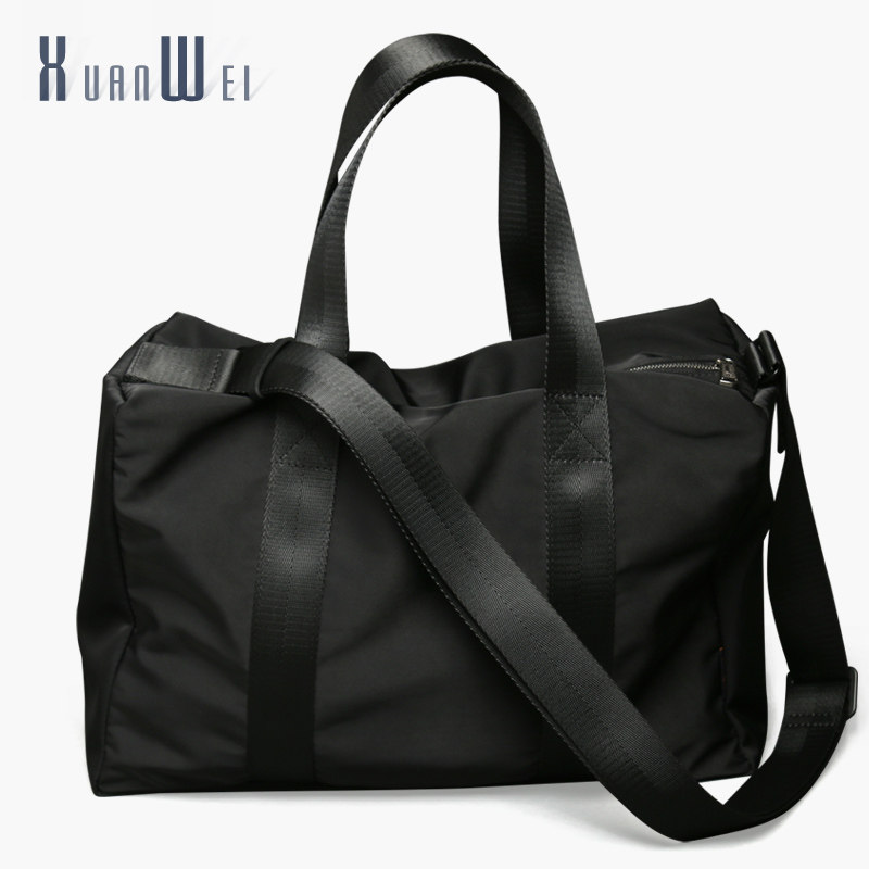 轩唯手提包男女休闲帆布运动包男包 轩唯男士包袋