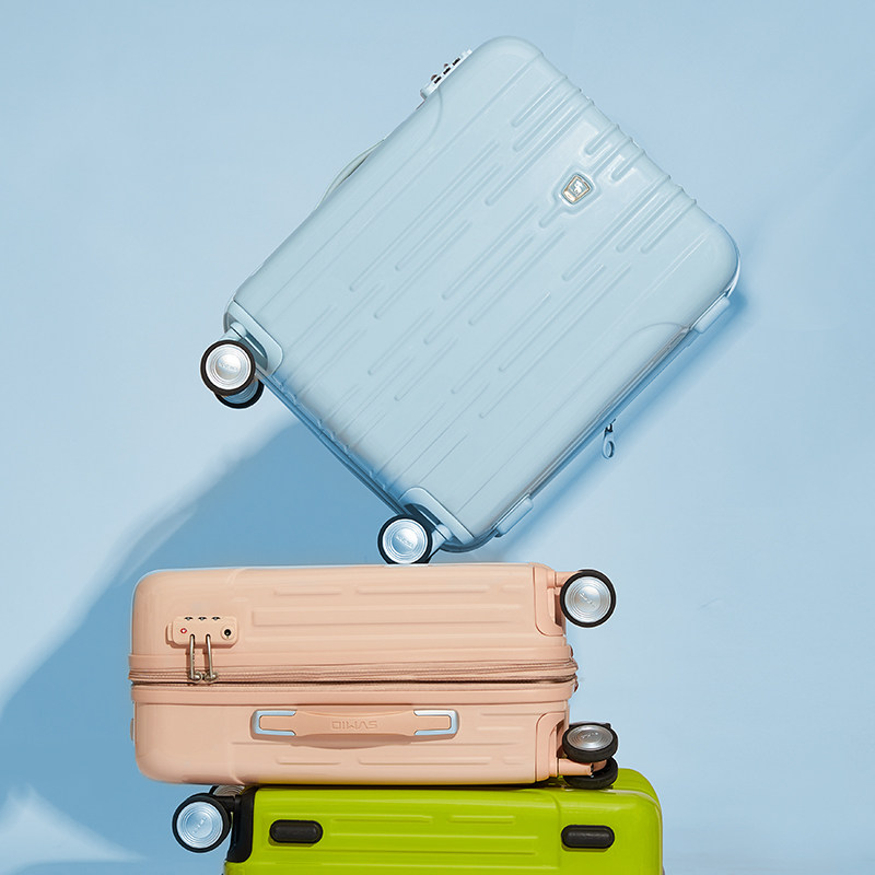 爱华仕轻便20寸女小型登机旅行箱子 爱华仕旅行箱