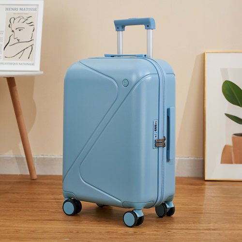 爱华仕云朵箱20寸小型行李箱短期旅行箱可登机轻便皮箱密码拉杆女 - 图3