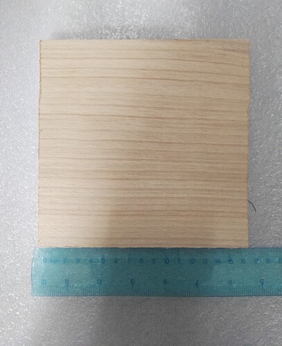 精品桐板 椰胡面板 板胡面板（16×16厘米，厚度约6毫米 - 图1