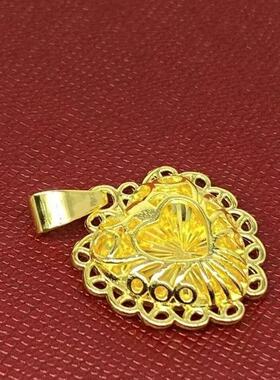 2026新款璀璨之心金色爱心链