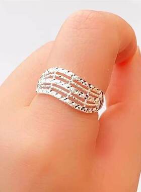 项链时尚戒指调节百搭简约