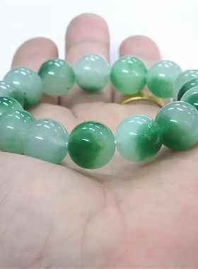 非金属水晶手链绿色老型