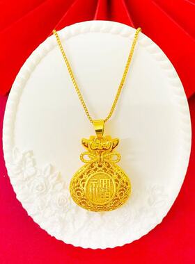 小胖福袋新中式锁骨链