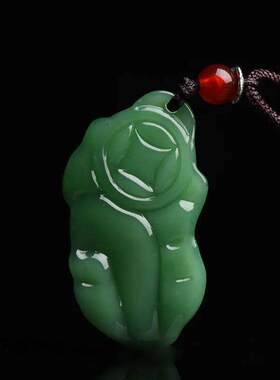 挂件男女项链守护玻璃吊坠