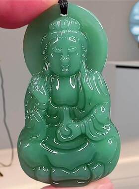 非金属深绿色观饰品弥勒佛