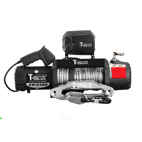 天铭T-MAX 越野车12v电动绞盘X-power ew系列 IP68防水 - 图2