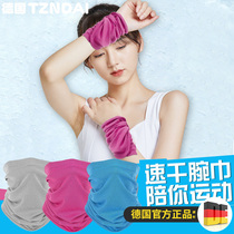 Cold sensation Sport towels Sweat Sweat gym Running wipe Sweat wrist towels Quick Dry Cooling Fitness Ice Towel Suction Sweaty