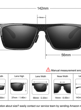 新款显瘦潮流方形偏光近视眼镜