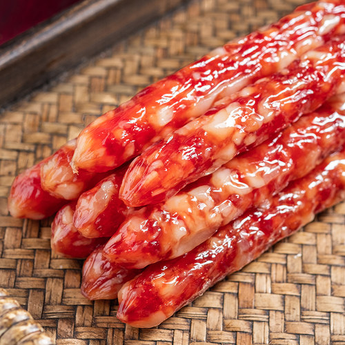 招牌广式腊肠传统农家自制广东特产烤肠乡里麻辣香肠腊味腊肉500g - 图2