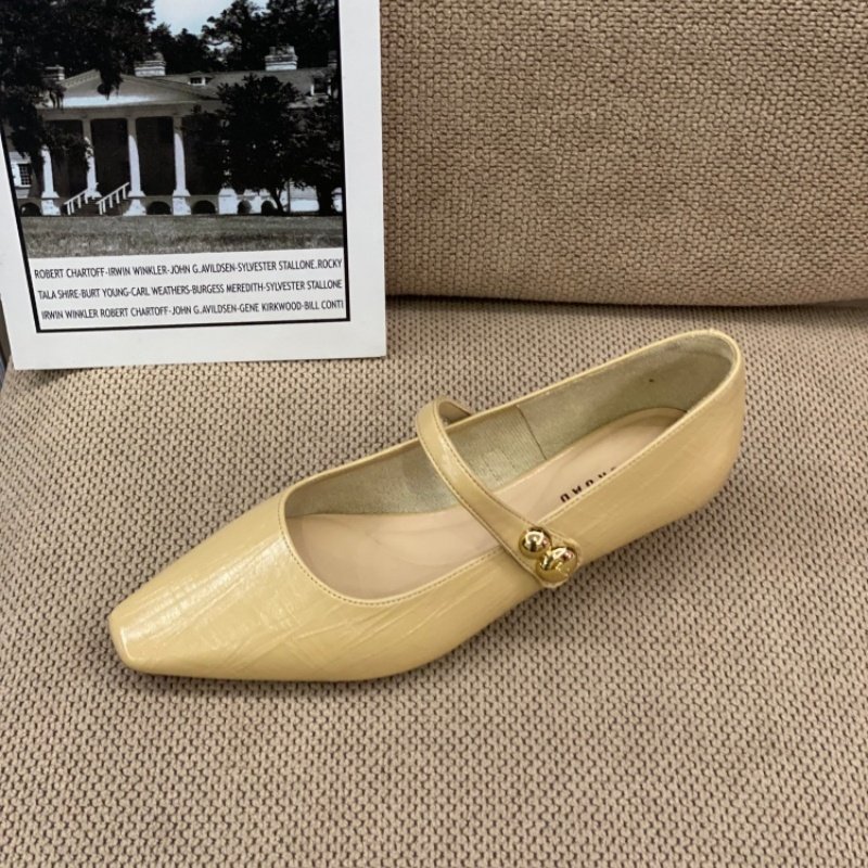 法式复古玛丽珍鞋女2026春季温柔风百搭复古通勤浅口方头平底单鞋,淘宝优惠券,粉丝福利购,淘宝优惠卷