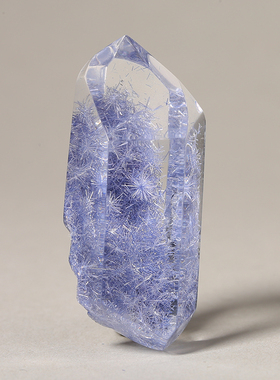 天然水晶原石随形镶嵌吊坠可定制