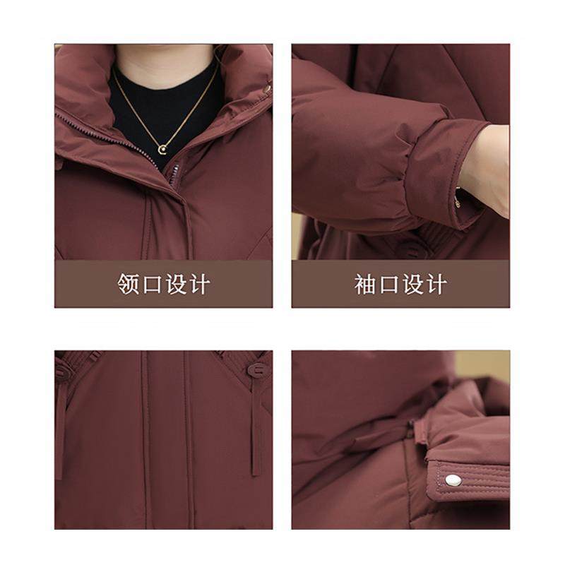 大码女装200斤妈妈冬装短款羽绒棉服保暖中老年人棉衣外套厚棉袄,淘宝优惠券,粉丝福利购,淘宝优惠卷