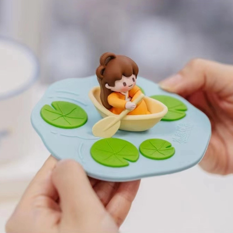 茶颜悦色硅胶杯盖远水系列通用马克杯陶瓷水杯茶杯盖子防尘食品级,淘宝优惠券,粉丝福利购,淘宝优惠卷