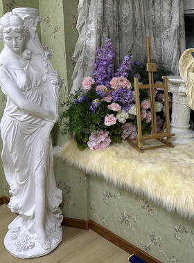 欧式庭院人物雕塑装饰摆件