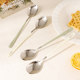 Sheli stainless steel rice spoon matte brushed wire
