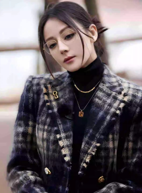 迪丽热巴同款双层叠戴项链