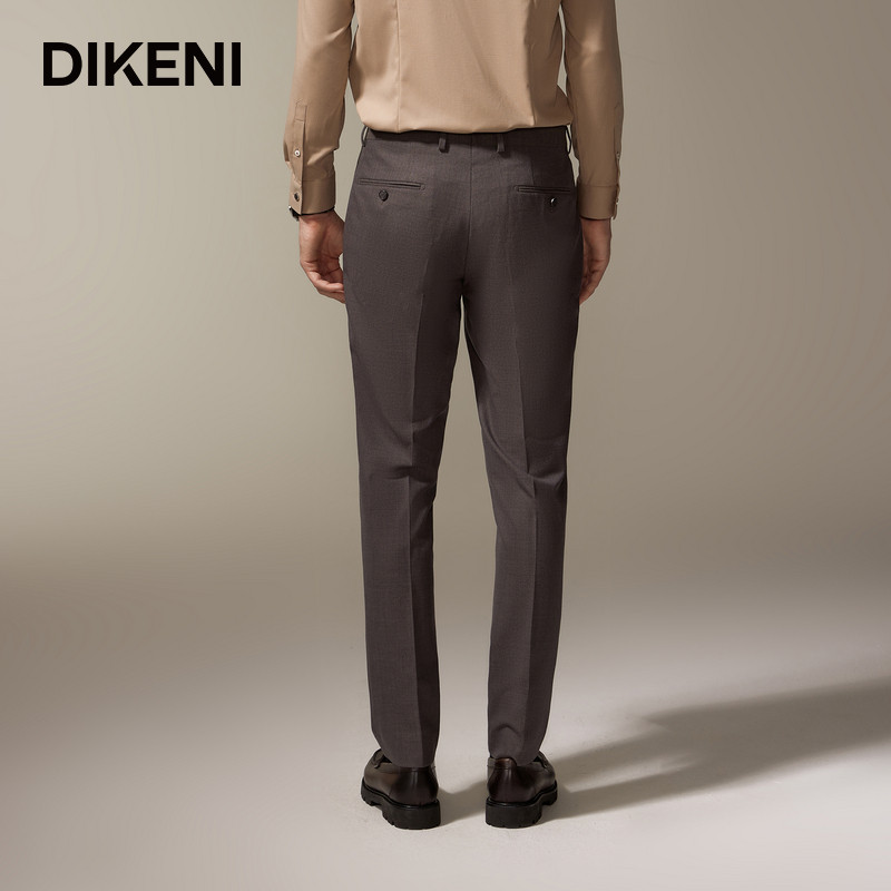 【品质羊毛】迪柯尼新款美拉德老钱风男士高级套装单西裤,淘宝优惠券,粉丝福利购,淘宝优惠卷