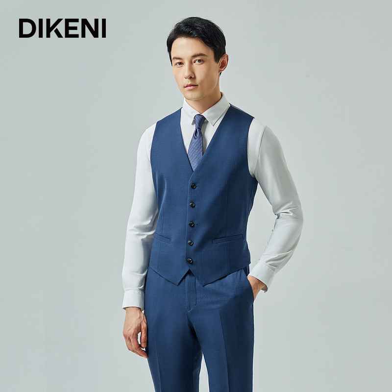 Wool mulberry silk vest Diconi