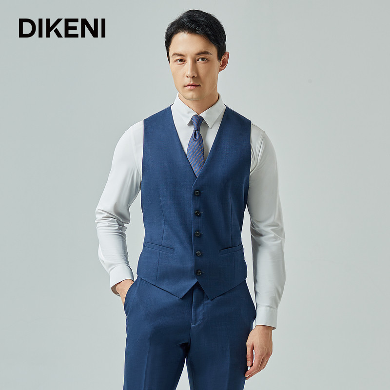 Wool mulberry silk vest Diconi