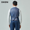 Wool mulberry silk vest Diconi