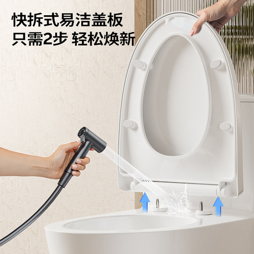 九牧卫浴官方正品马桶防臭节水虹吸式大冲力家用抗菌坐便器11396 - 图2
