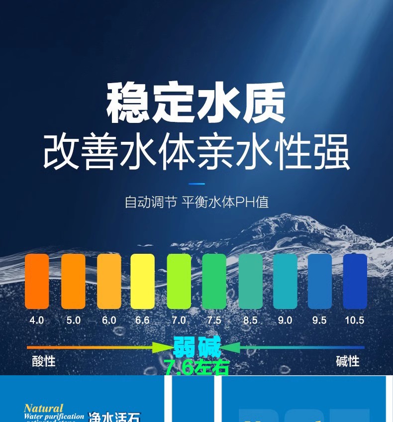 台湾no1大拇指净水活石鱼缸滤材来宝丸纳米球麦饭珊瑚骨过滤材料-图2