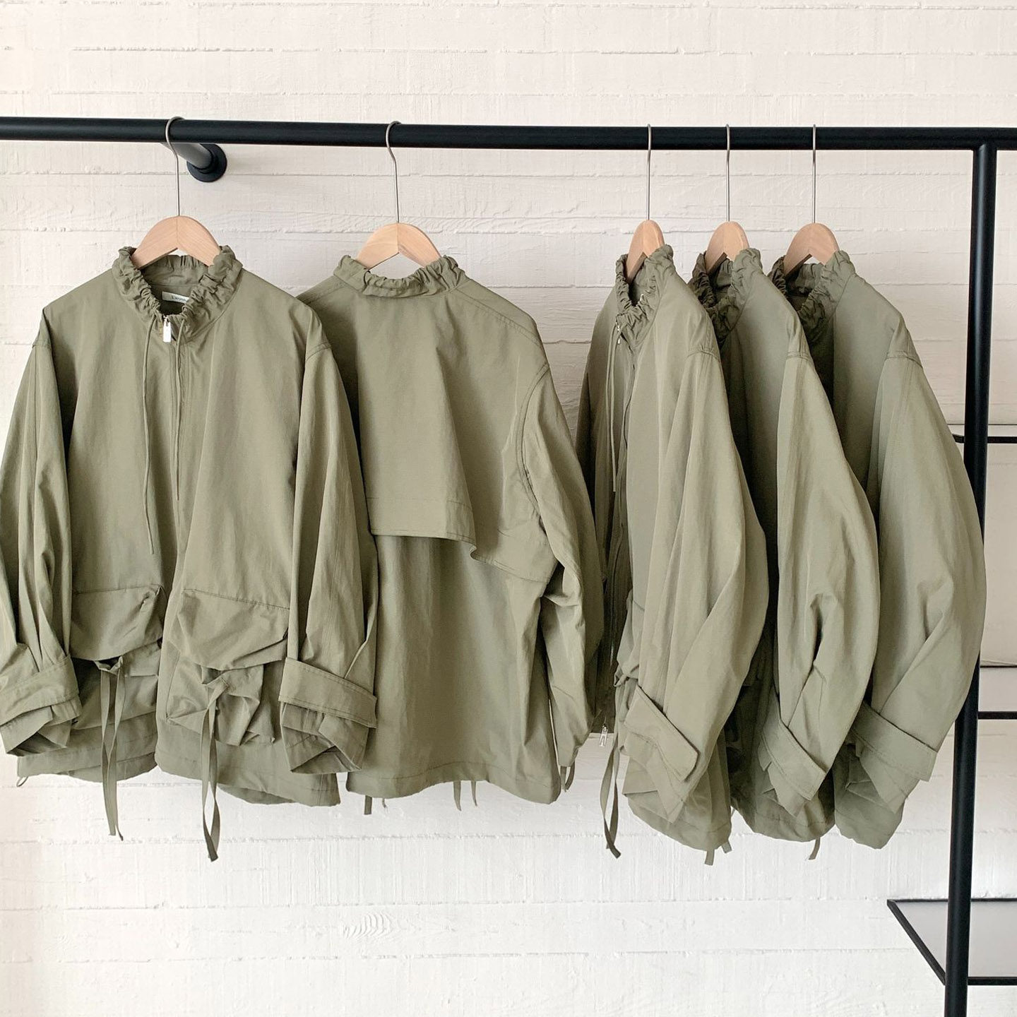 赵露思许妍同款军绿色工装风衣外套女宽松中长款冲锋衣夹克上衣秋,淘宝优惠券,粉丝福利购,淘宝优惠卷