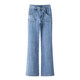 Brandy Girl jeans bootcut ແອວສູງຂອງແມ່ຍິງ bm slim ກະທັດຮັດ trousers ຝຣັ່ງ retro flared