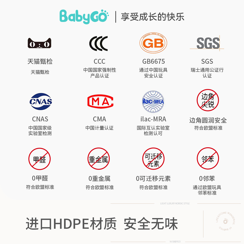 BABYGO扭扭车儿童溜溜车大人可坐万向轮防侧翻1岁宝宝玩具摇摆车 - 图1