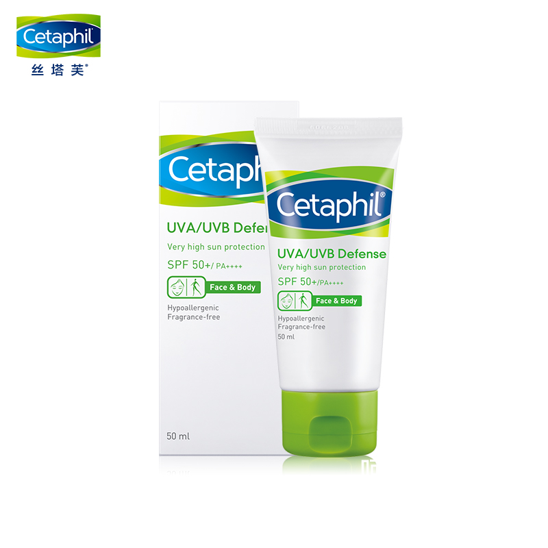 面部女户外防紫外线隔离防水防汗孕妇宝用 丝塔芙防晒霜 cetaphil 50 面部女户外防紫外线隔离防水防汗孕妇宝用 丝塔芙防晒霜 cetaphil 50