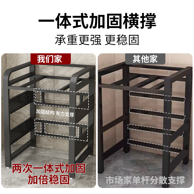 洗衣机置物架落地滚筒烘干机洗碗机收纳架子可订制阳台上方叠放架,淘宝优惠券,粉丝福利购,淘宝优惠卷