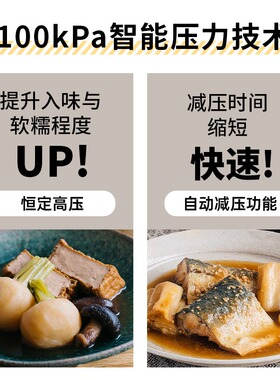日本西罗卡智能锁鲜电压力锅