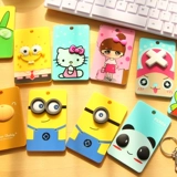 Корейский мультяшный милый пластиковый картхолдер, брелок