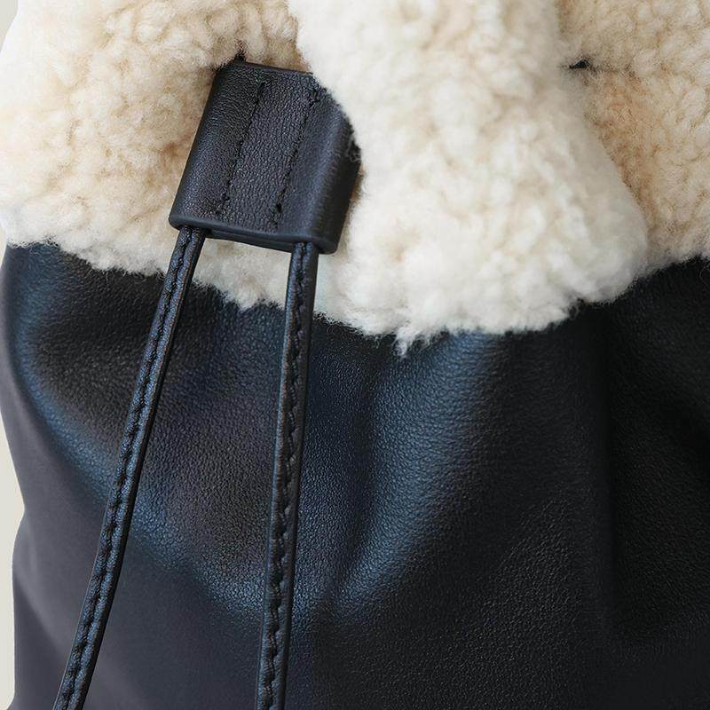 Bounded有界 双旦氛围羊羔毛绒包秋冬毛毛茸小挎包,淘宝优惠券,粉丝福利购,淘宝优惠卷