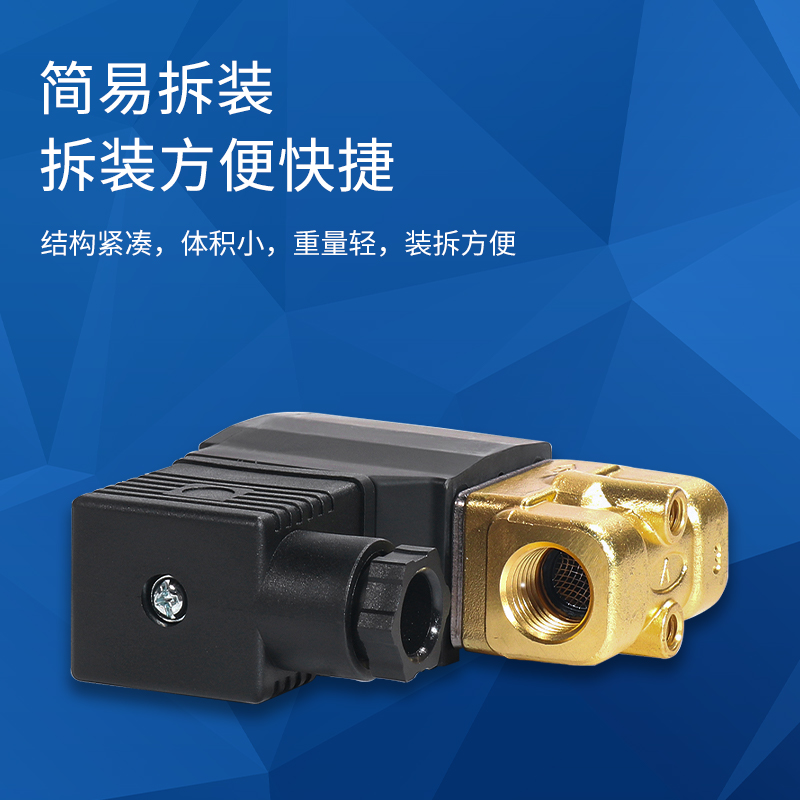 亚德客流体电磁阀水阀2W030/050-06/08/10/15AC220V/DC24V控制阀 - 图2