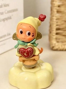 景德镇同款星星人陶瓷转转送女朋友潮玩治愈可爱热门创意桌面摆件