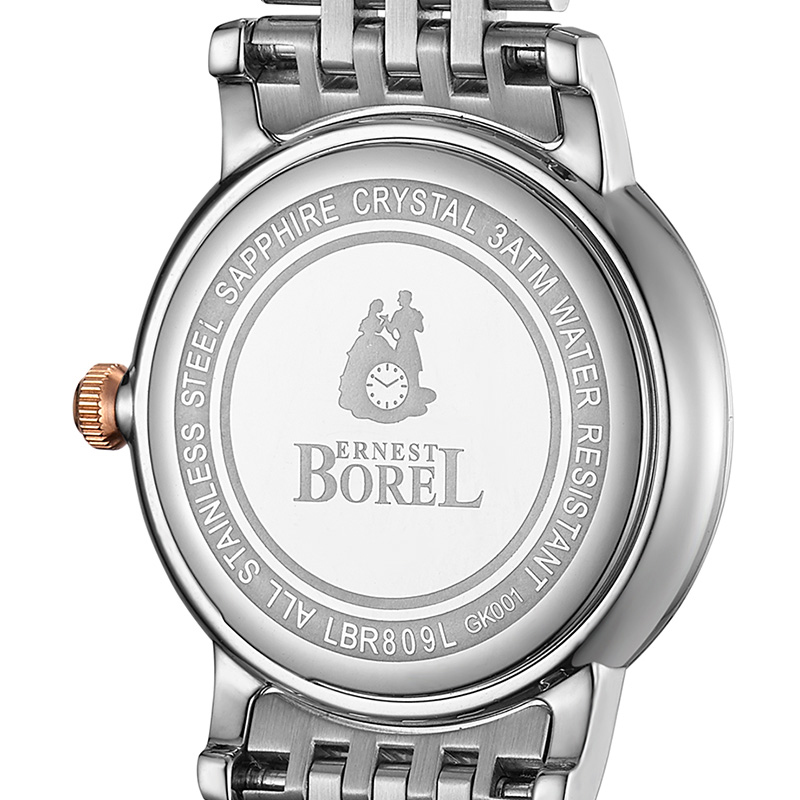 瑞士依波路乔斯系列女士手表石英表镶钻LBR809L-4599