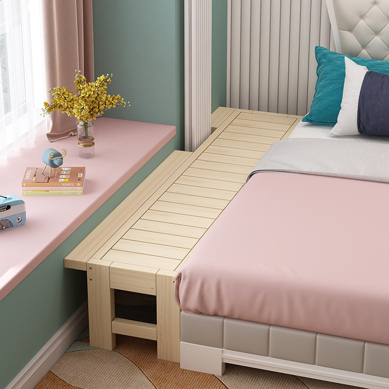 拼接床加宽床实木儿童床男孩加床拼床定制宝宝小床拼接大床婴儿床,淘宝优惠券,粉丝福利购,淘宝优惠卷