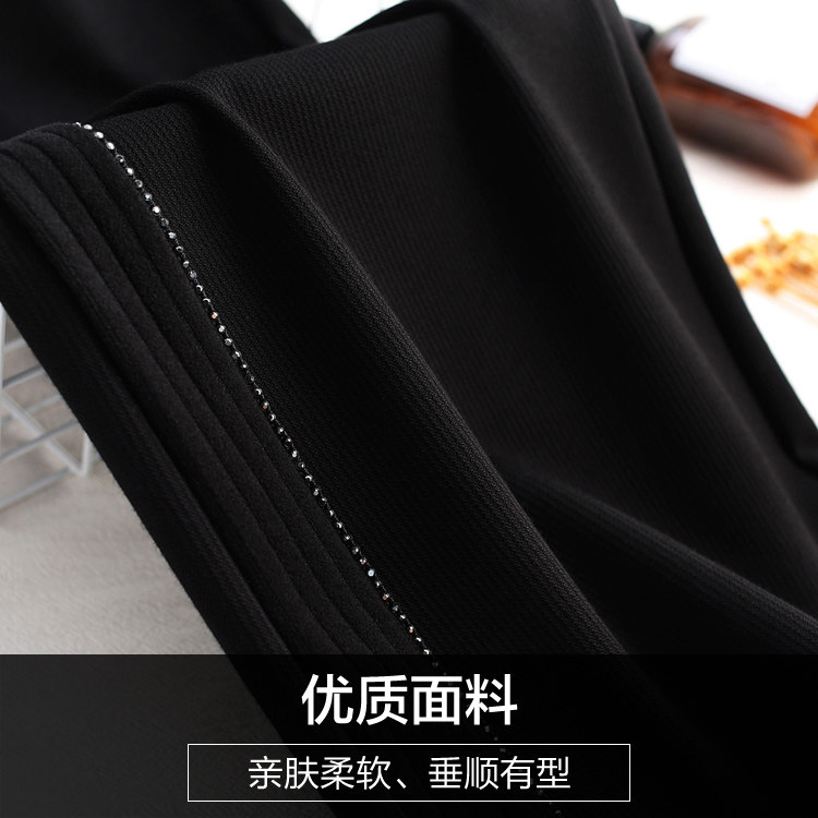 中年2020年中老年人秋冬季喇叭裤 娇兰芭莉中老年女装