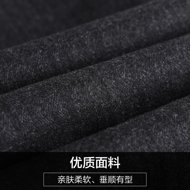 妈妈裤秋冬季加绒毛呢中老年长裤子 娇兰芭莉中老年女装