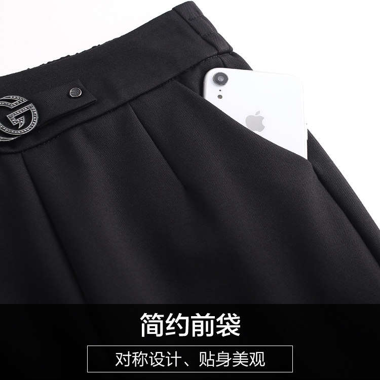 中年妈妈装秋冬季2020年新款喇叭裤 娇兰芭莉中老年女装