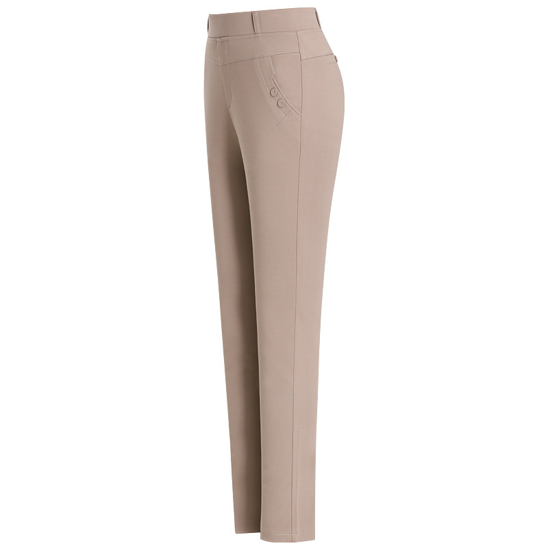 中老年女装夏装妈妈九分薄款裤子 娇兰芭莉中老年女装