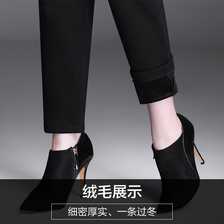 中老年女裤加绒加厚2020新款棉裤 娇兰芭莉中老年女装