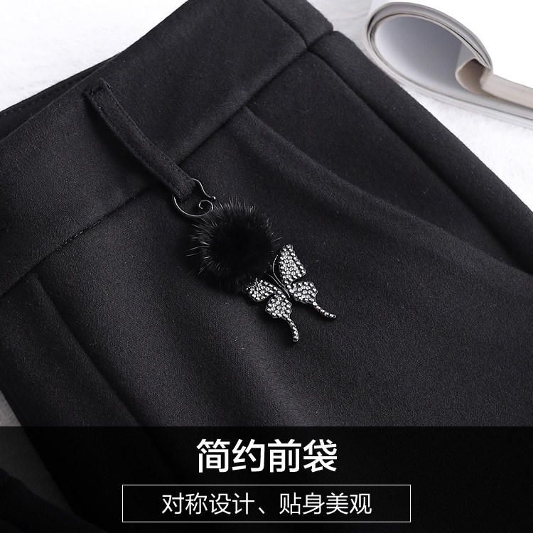 中老年女裤加绒加厚2020新款棉裤 娇兰芭莉中老年女装