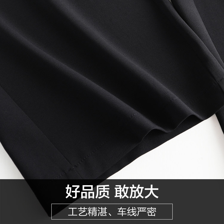 妈妈装夏季高腰宽松夏装直筒阔腿裤 娇兰芭莉中老年女装