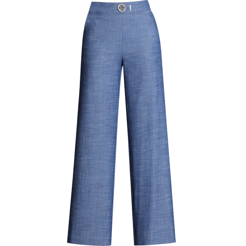 中年九分裤夏季2020新款牛仔裤子 娇兰芭莉中老年女装