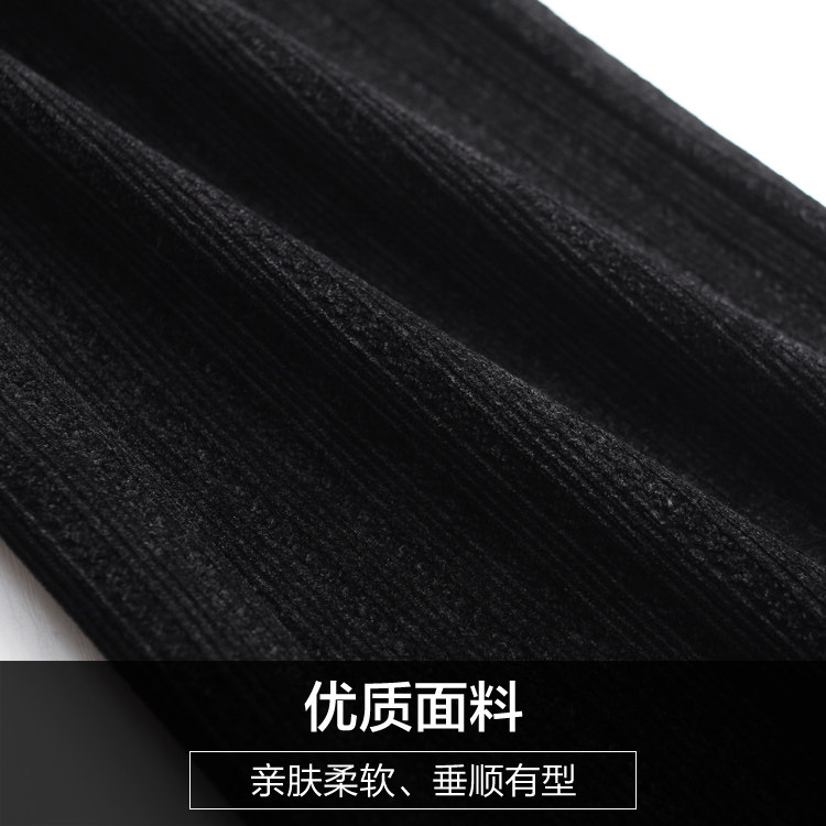 松紧腰微秋冬季妈妈装中年喇叭裤 娇兰芭莉中老年女装