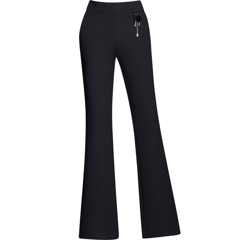 加绒加厚微中年2020新款喇叭裤 娇兰芭莉中老年女装