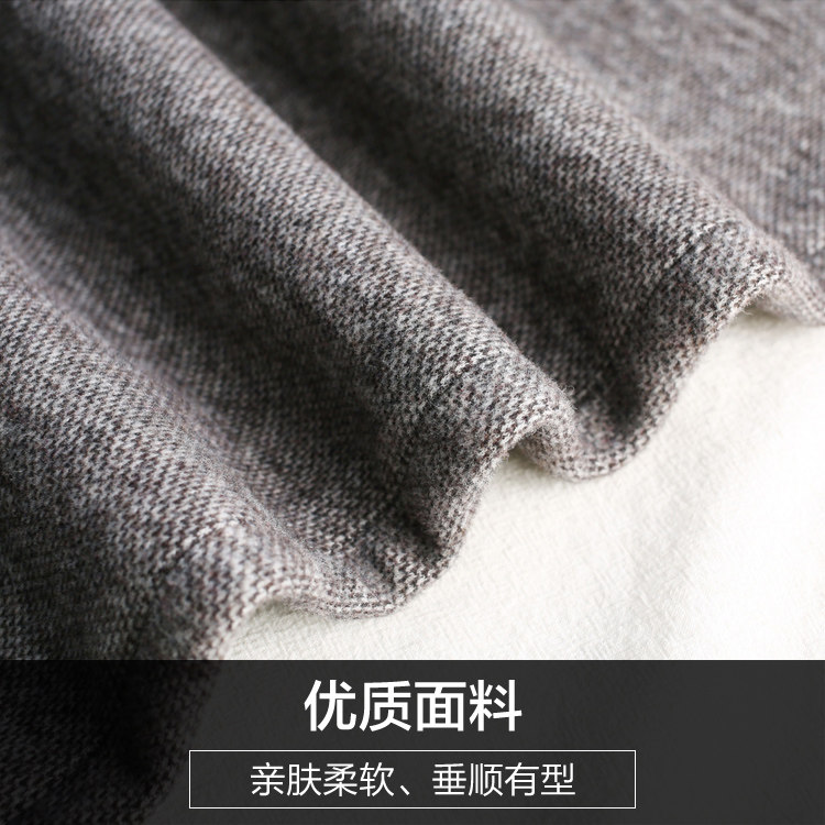 中年妈妈装秋冬季羊毛呢微喇叭裤 娇兰芭莉中老年女装